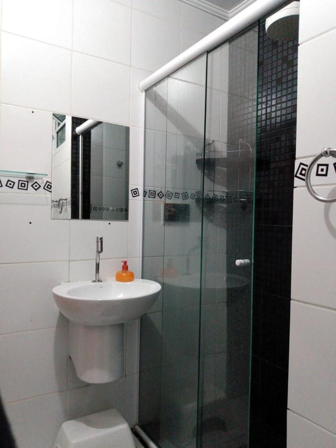 Ferienwohnung Studio Confortavel Com Ar Condicionado E Internet. São Vicente Exterior foto